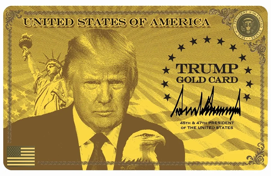 Trump lanza el portal de la tarjeta dorada para millonarios que quieran residir en EE.UU.
