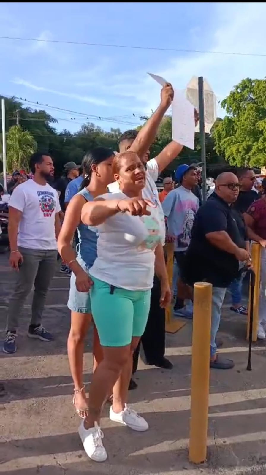 “Estamos aquí por el pueblo dominicano”: protestan por caso SeNaSa y exigen justicia sin privilegios