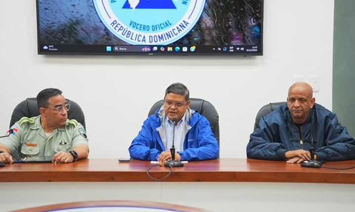 COE activa alerta en varias provincias por nueva condición meteorológica en RD