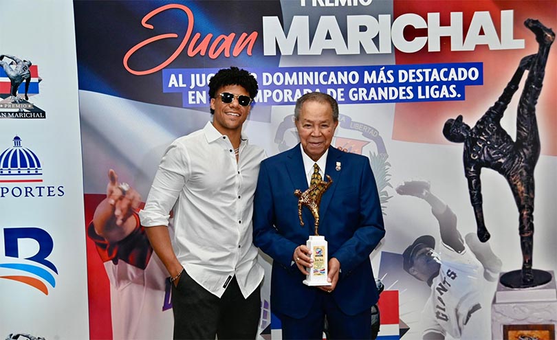 Soto recibe el Premio Juan Marichal por su actuación en las Grandes Ligas en 2025