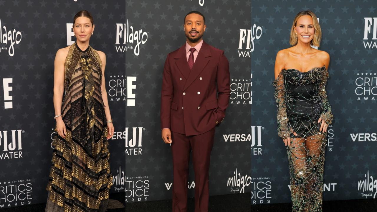 Así se lucieron las estrellas en la alfombra de los Critics Choice Awards
