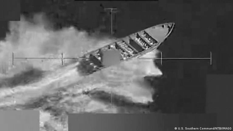 EEUU destruye un nuevo bote en el Pacífico