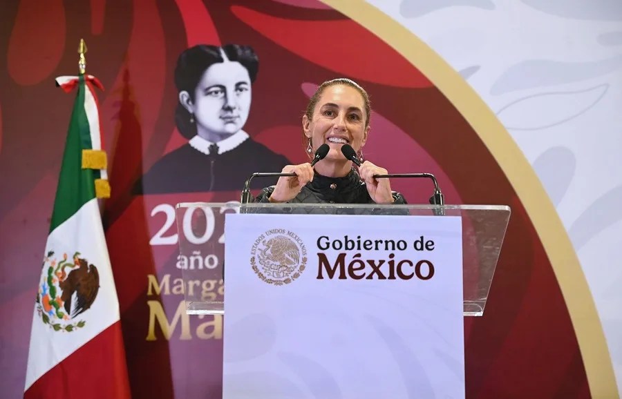 Presidenta de México afirma que su país "negocia"