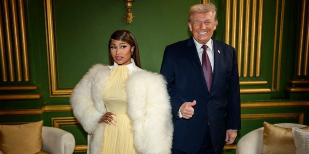 La rapera Nicki Minaj se declara “fan número uno” del presidente Donald Trump