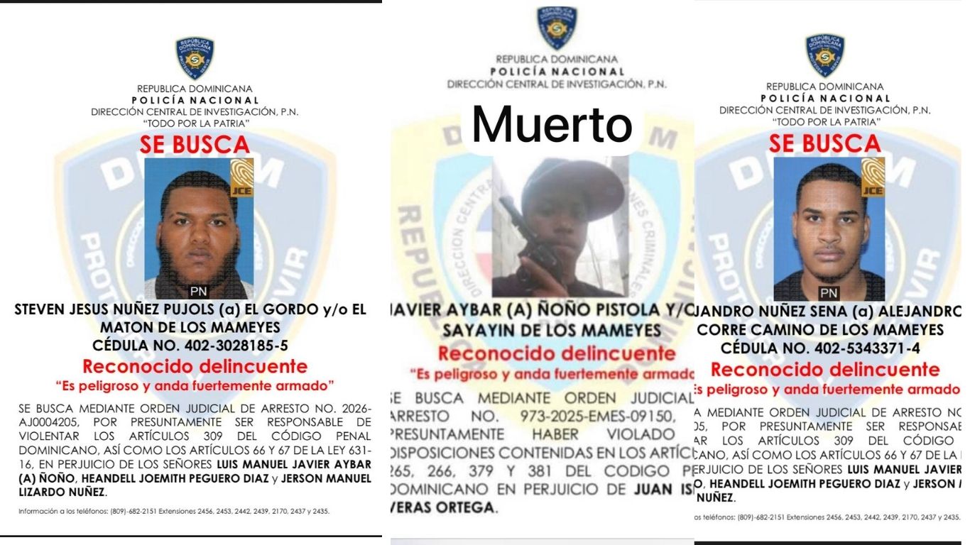 PN persigue dos hombres por muerte de un tercero