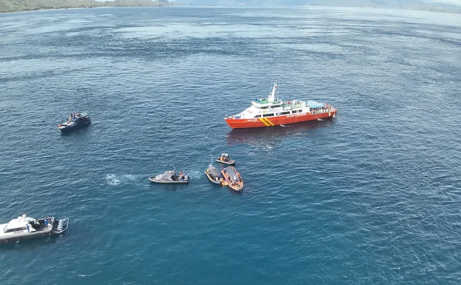 Indonesia anuncia fin del operativo de búsqueda de menor español aún desaparecido tras naufragio