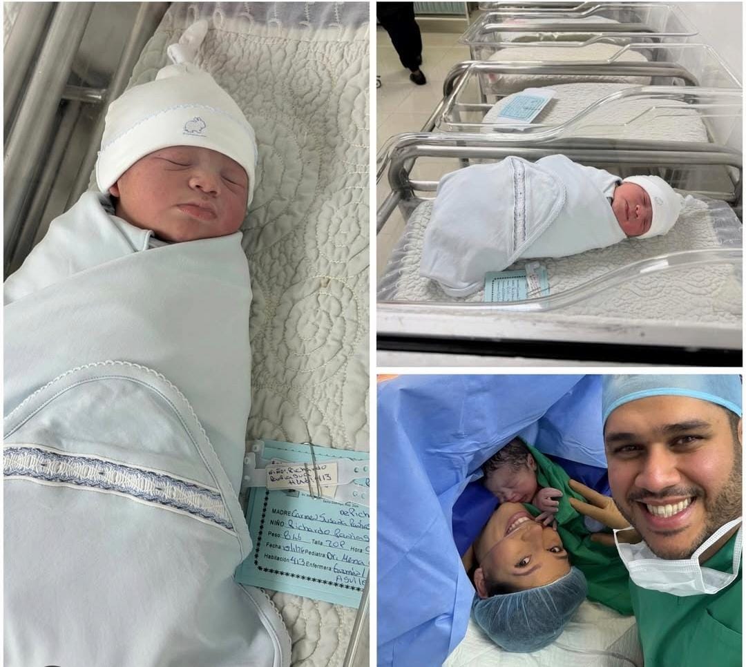 Juan Carlos Pichardo anuncia nacimiento de su segundo hijo
