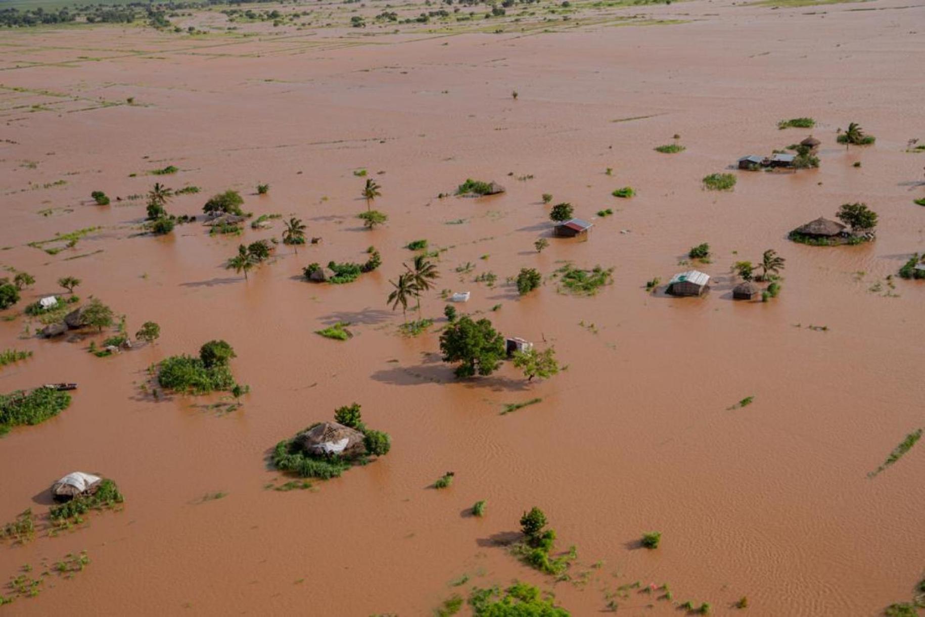 231.000 afectados por fuertes lluvias en Mozambique