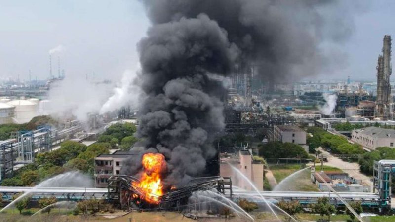 Aumentan 84 heridos y 8 desaparecidos por explosión China