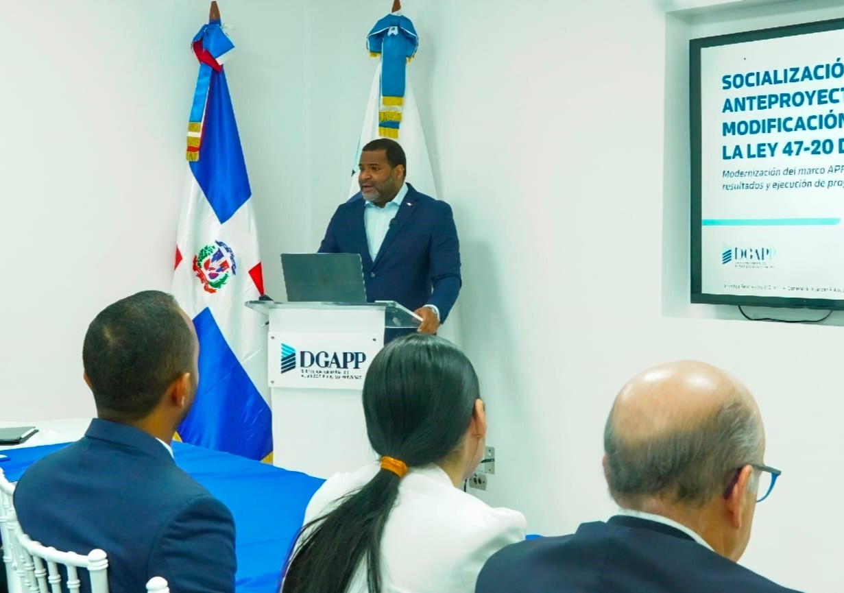 Dgapp presenta reforma Ley 47-20