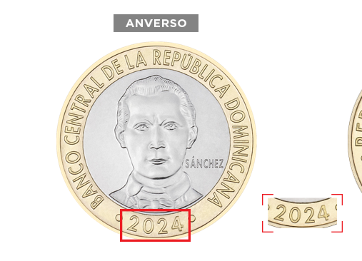 Nuevas monedas de RD$5 entrarán en circulación en febrero