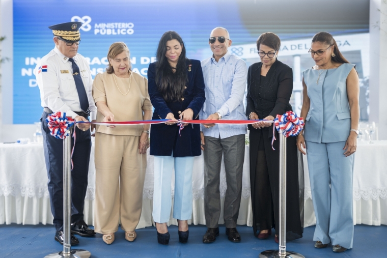 Procuradora General RD inaugura nueva Fiscalía en La Vega