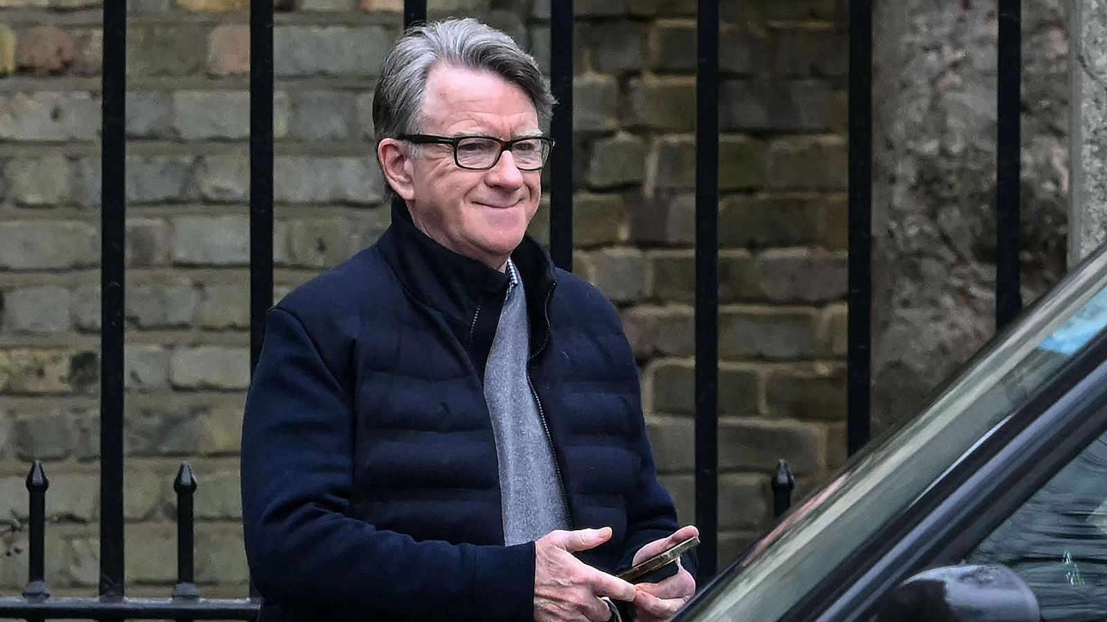 Detienen en Londres al exministro laborista Peter Mandelson