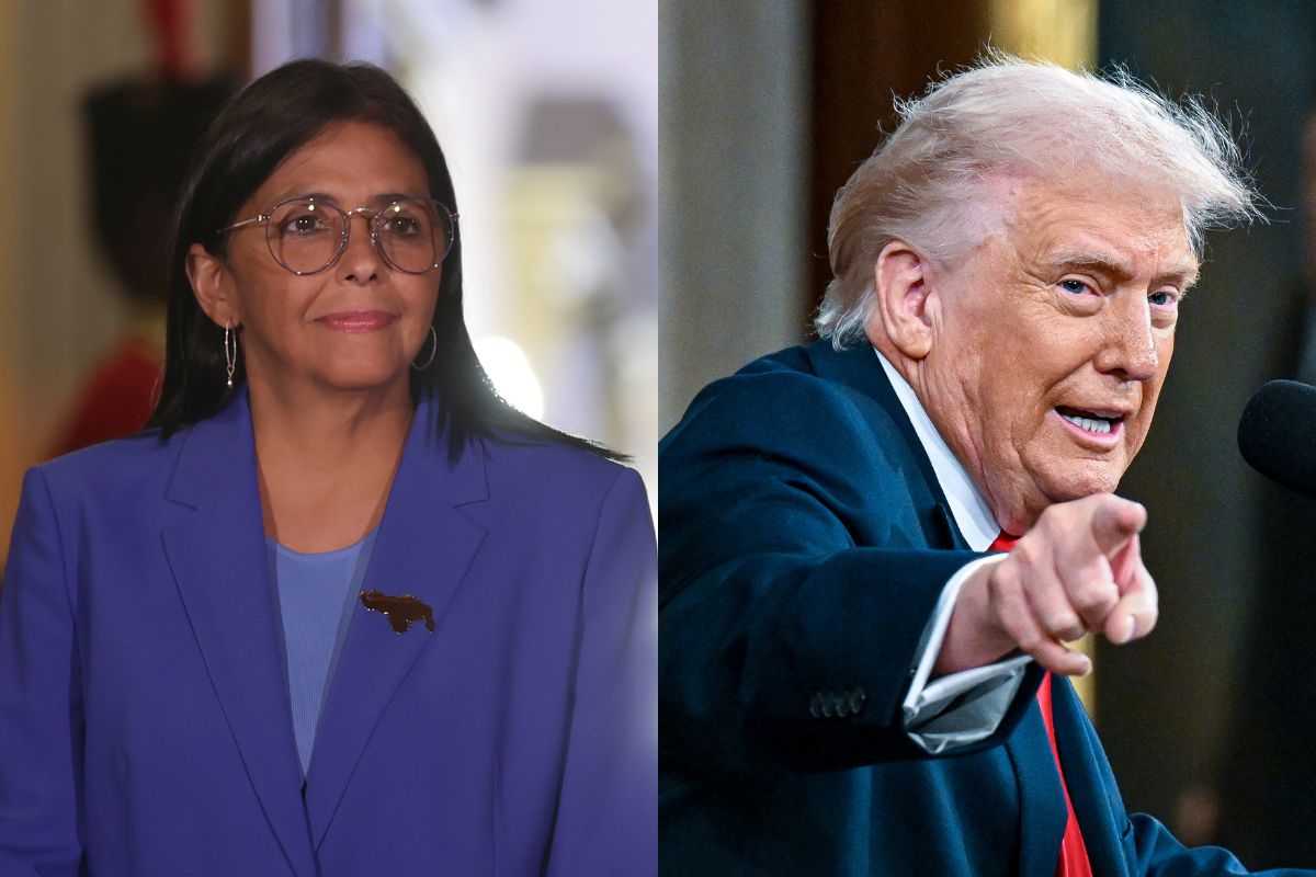 Delcy Rodríguez llama "socio y amigo" a Trump