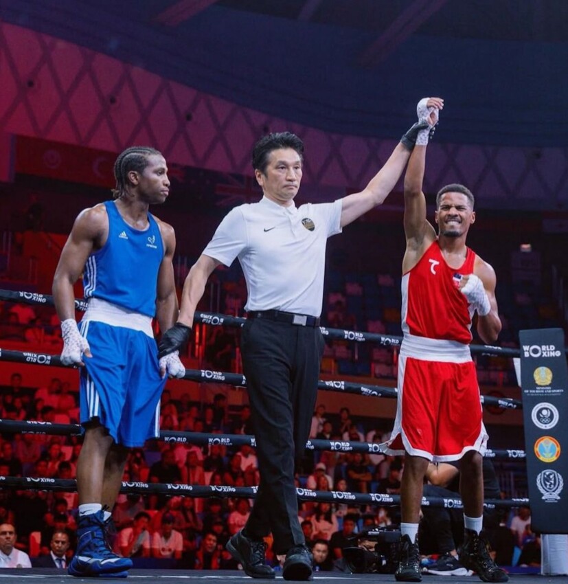 Único dominicano medallista mundial y olímpico boxeo