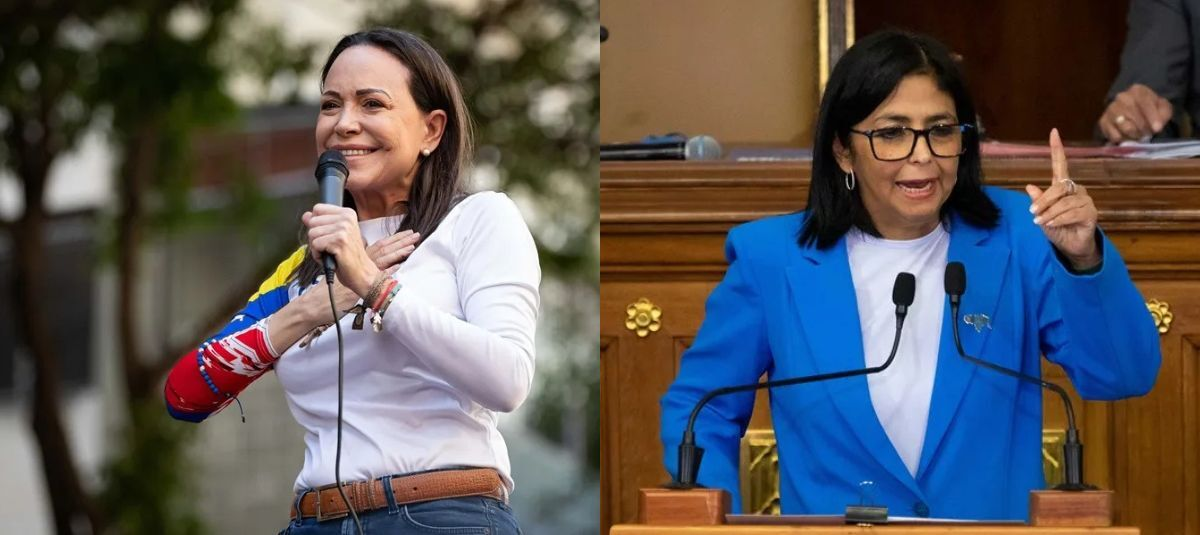 Machado dice estar dispuesta a reunirse con Delcy Rodríguez