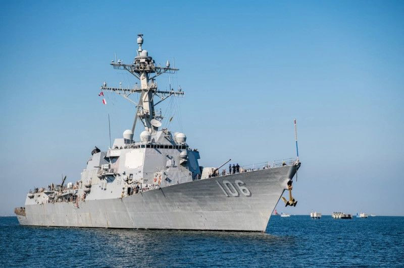 Buques de guerra de Estados Unidos llegan a Haití