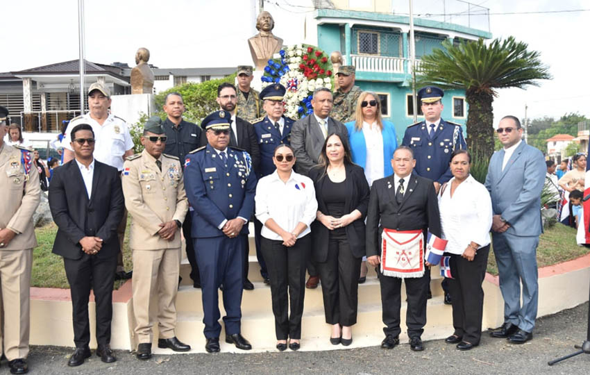 Moca celebra el 182 aniversario de la Independencia Nacional