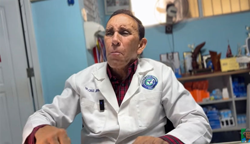 Cruz Jiminián detalla estado de salud de Melvin TV