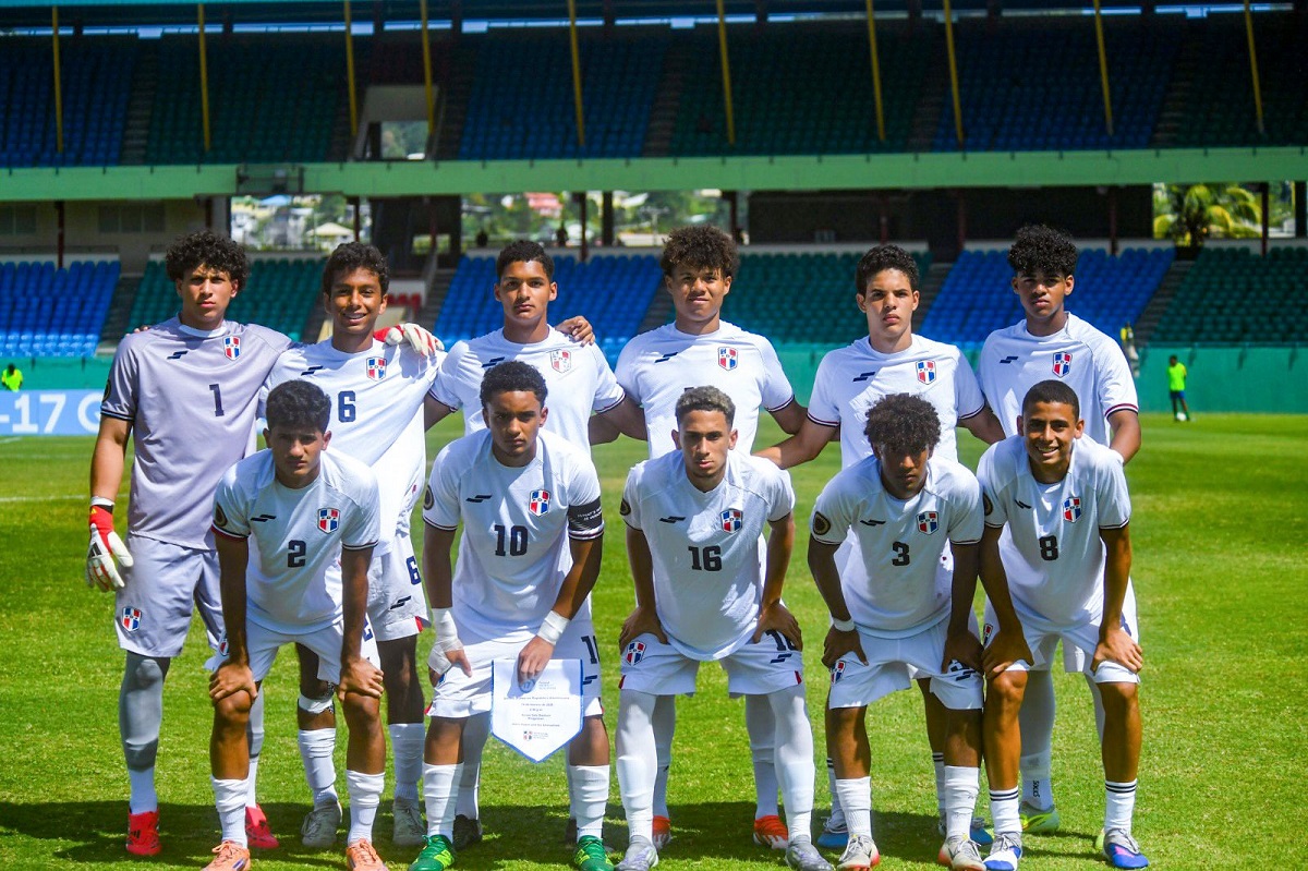 Selección Dominicana no pudo clasificar al Mundial FIFA Sub-17