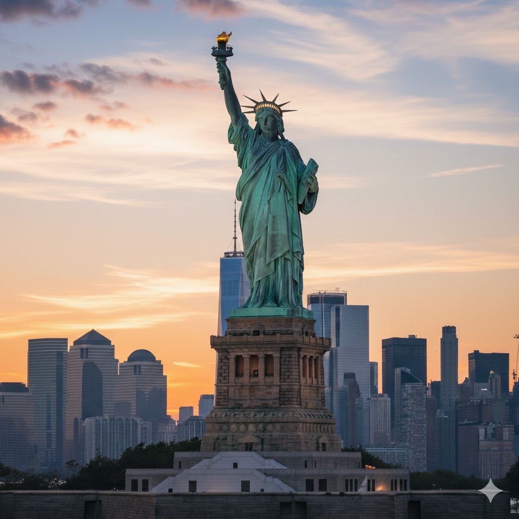 película sobre el origen de la Estatua de la Libertad