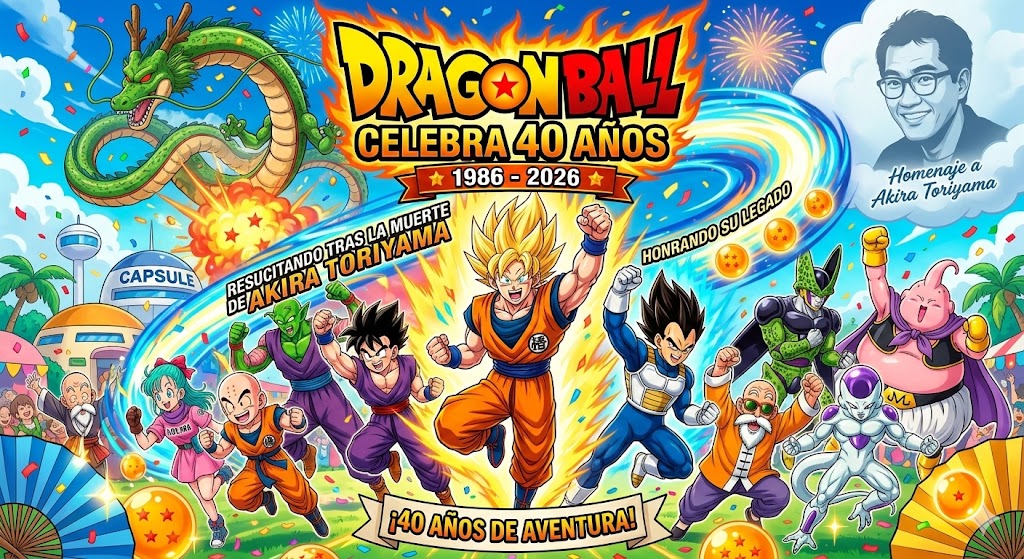 ‘Dragon Ball’ celebra 40 años de su primera emisión