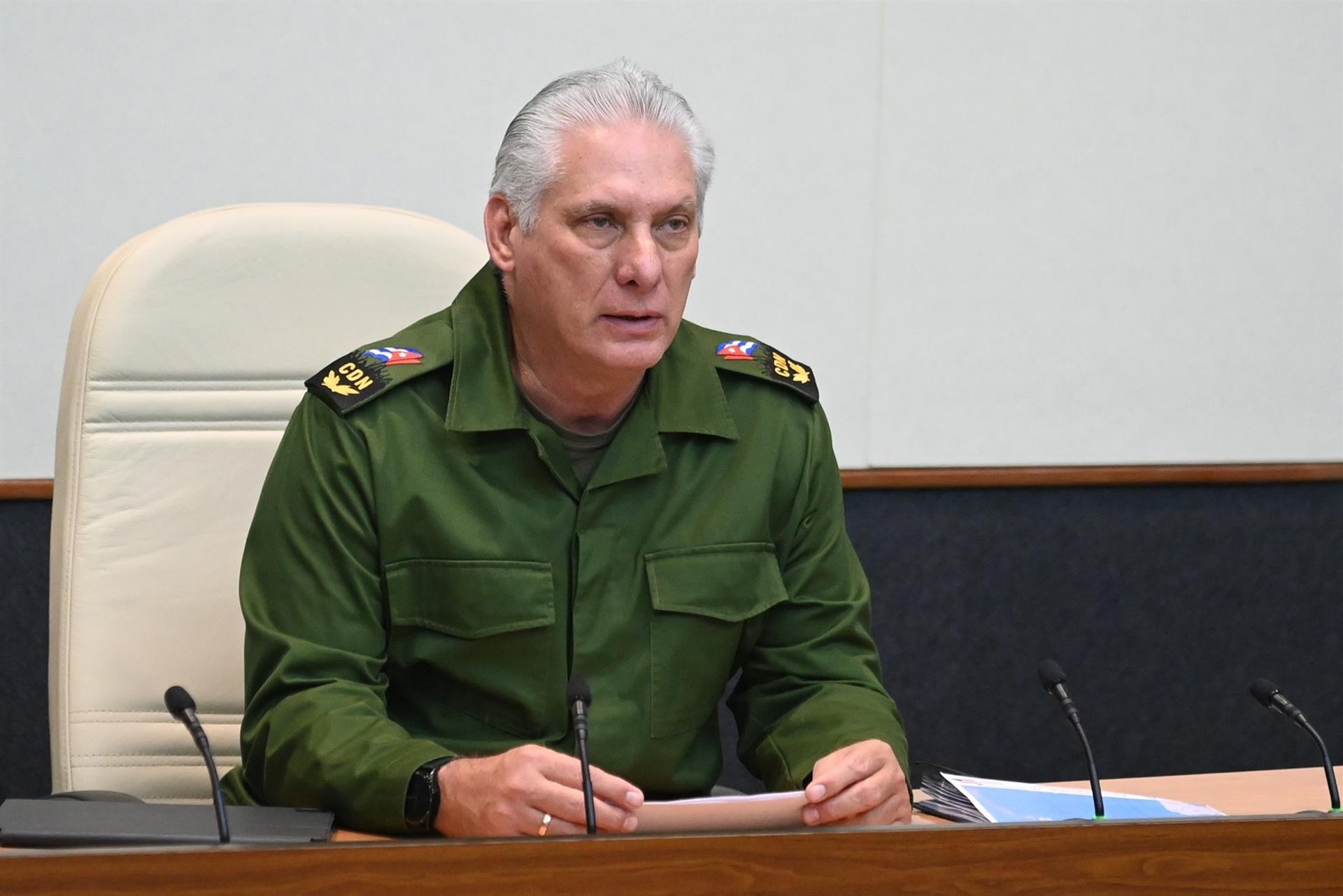 Presidente Cuba advierte consecuencias quienes protestaron