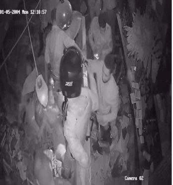 Sale a la luz video inédito del colapso del techo