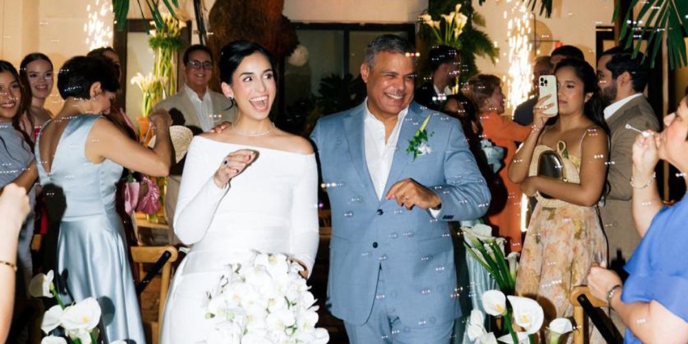 Tommy Galán Grullón y Ana Abreu Canaán contraen matrimonio en ceremonia íntima y familiar