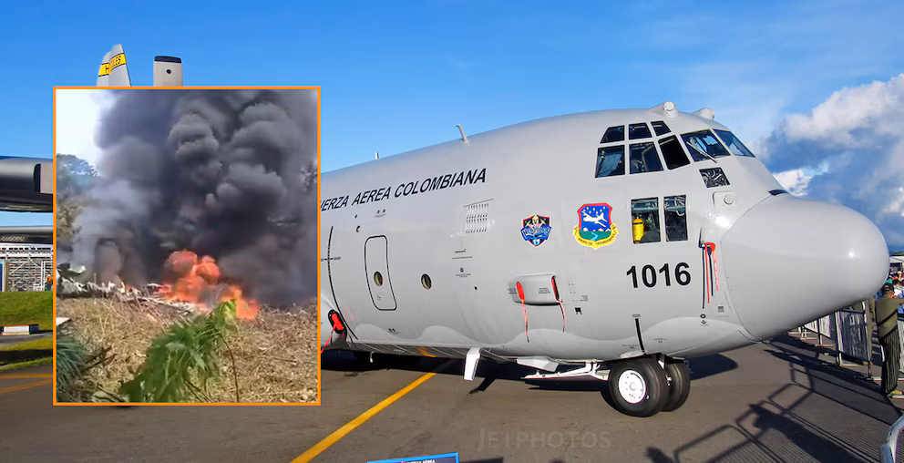 Tragedia aérea en Colombia