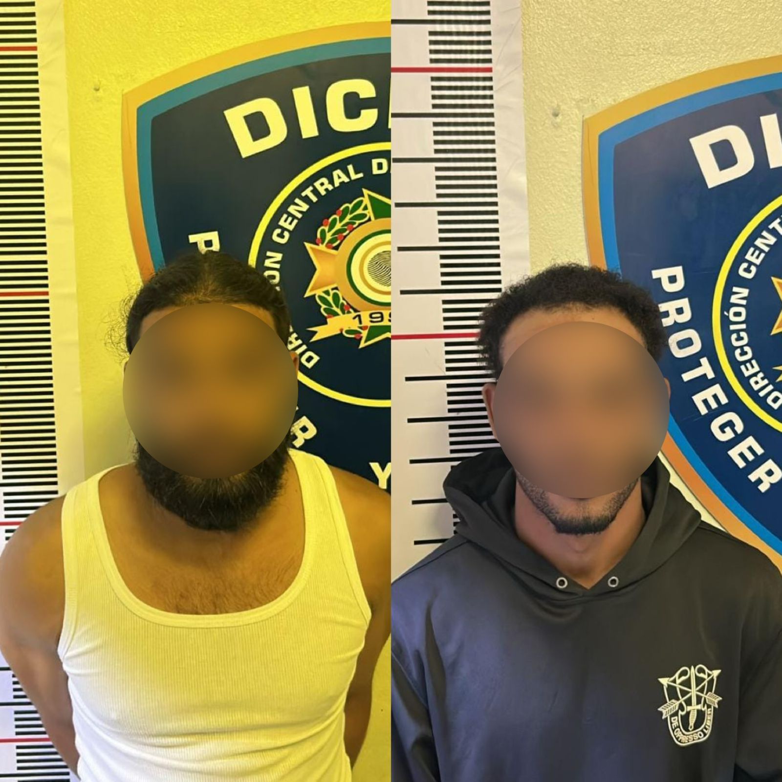 Policía Nacional apresa dos hombres en flagrante delito