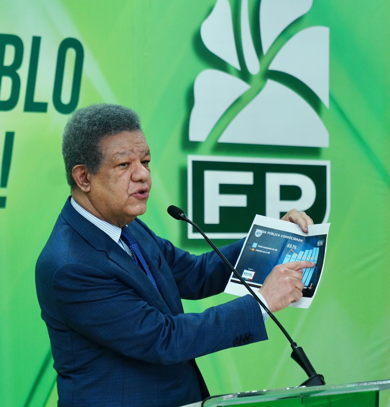 Leonel Fernández critica respuesta del Gobierno ante alza del petróleo