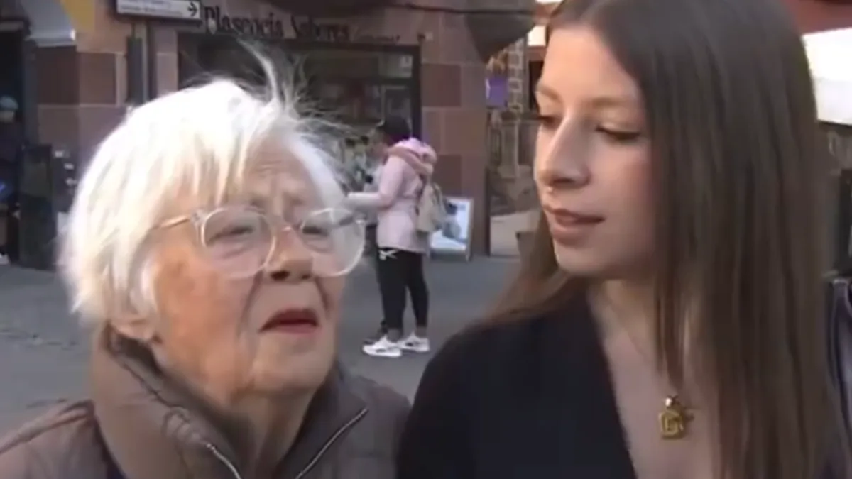 Una abuela de 85 años respondió una pregunta sobre sus mayores miedos y se hizo viral: Estoy esperando...