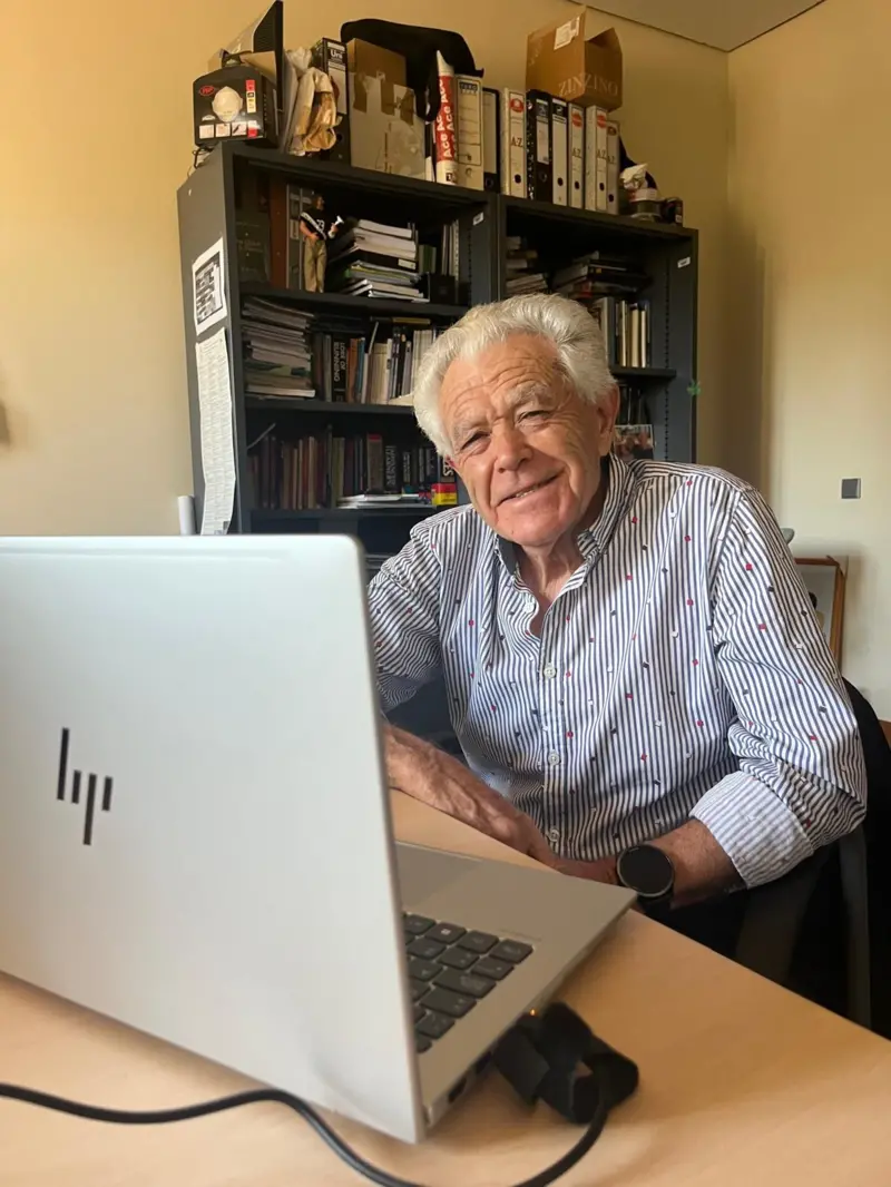 El anciano de 82 años que es objeto de estudio