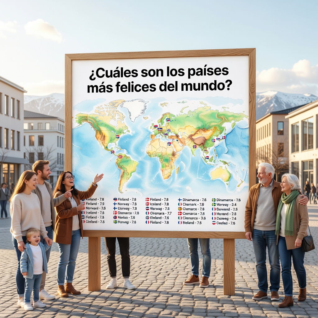 Cuáles son los países más felices del mundo: los nórdicos