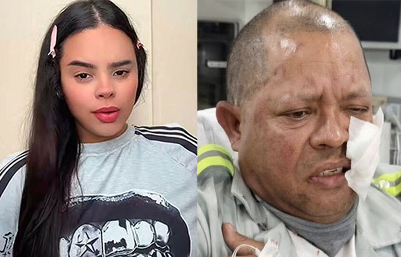 Mujer pide disculpas tras incidente con agente en aeropuerto Santiago