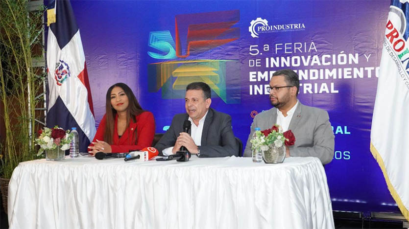Proindustria anuncia celebración de la quinta edición de la Feria de Innovación y Emprendimiento Industrial en la ciudad de Santiago;