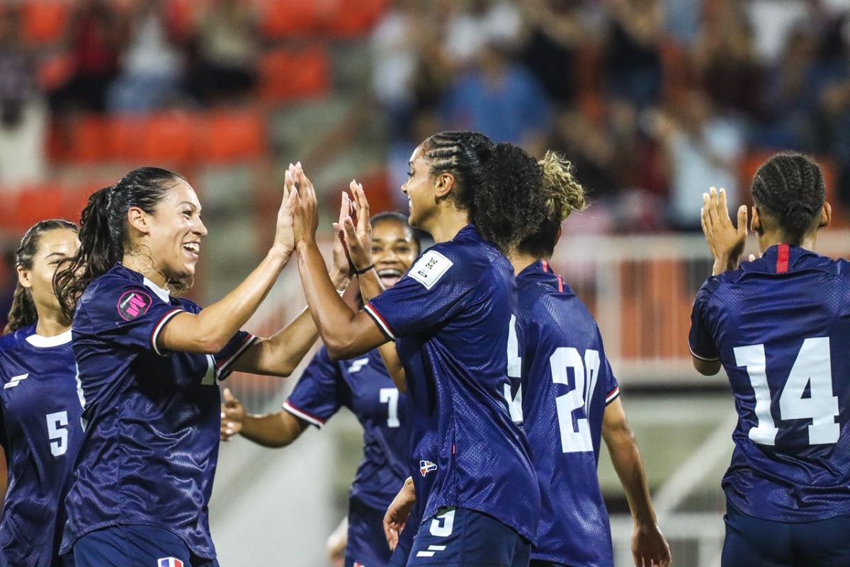 Dominicana goleó en su ruta hacia el Mundial FIFA Femenino Brasil 2027