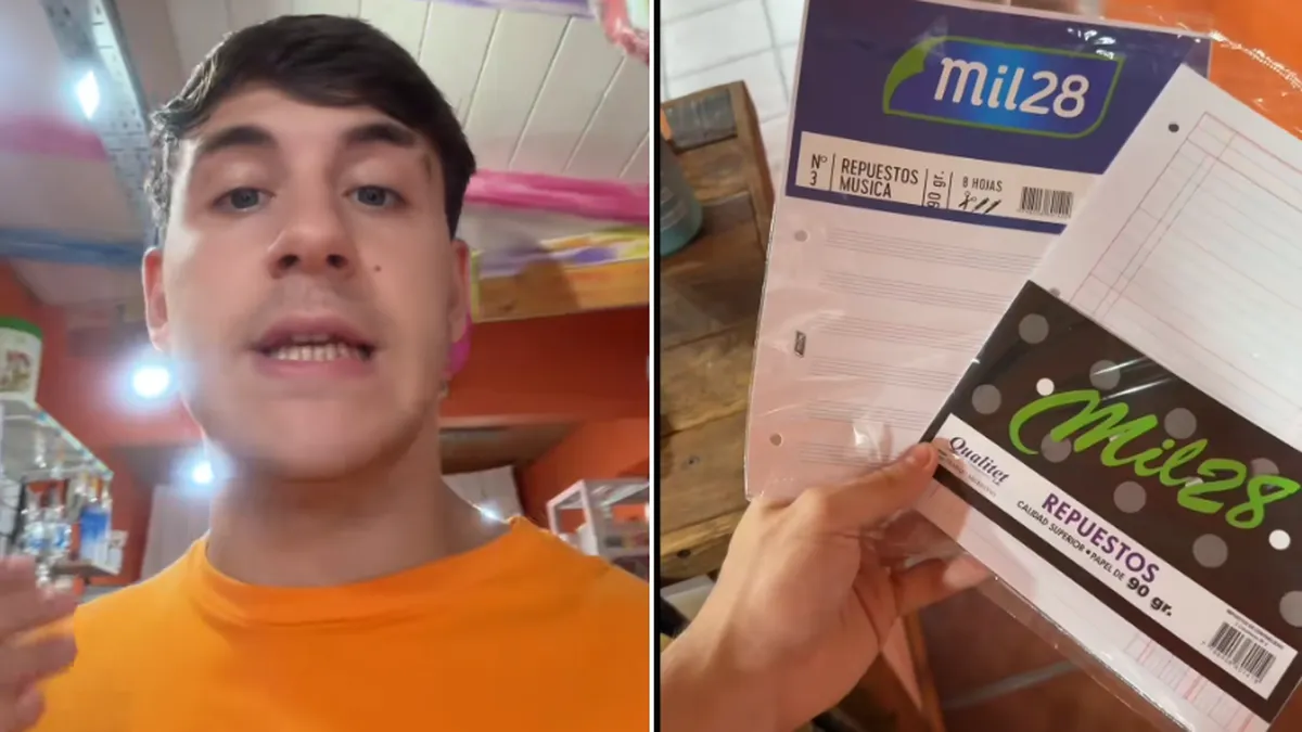 un comerciante mostró los productos que nadie compra