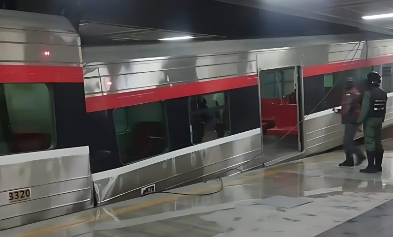 Accidente ferrocarril de Venezuela deja personas heridas