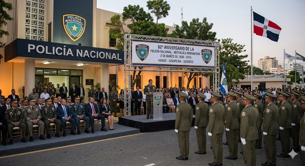 Conmemoran la creación de la Policía Nacional