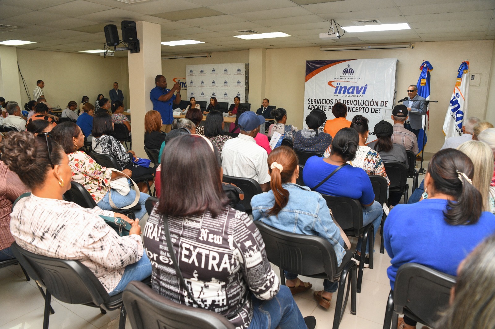 INAVI desembolsa cerca de RD$2 millones a más de 600 exservidores públicos