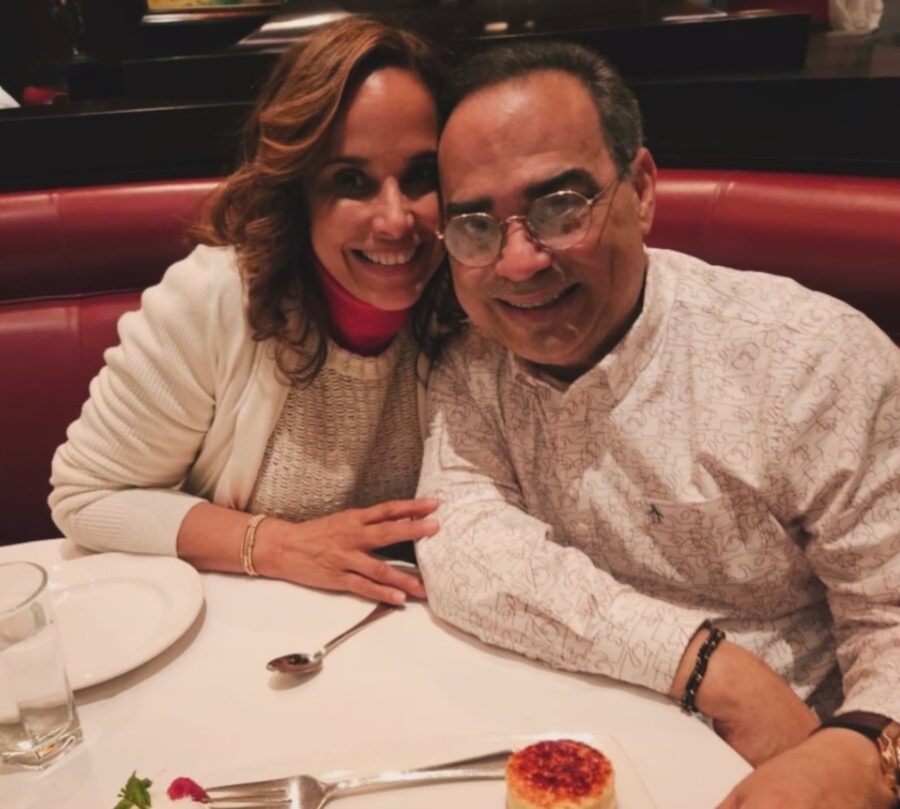 Gilberto Santa Rosa y Alexandra Malagón celebran 13 años
