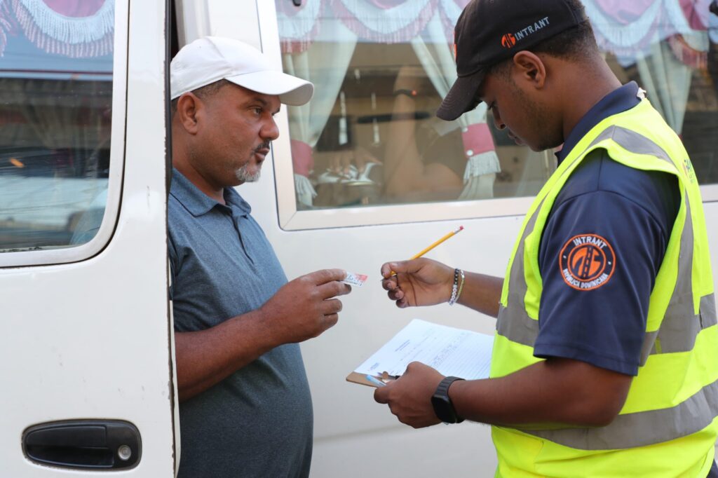 INTRANT realiza 8,084 inspecciones técnicas en paradas