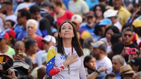 María Corina Machado pide seguir avanzando en el "renacer"