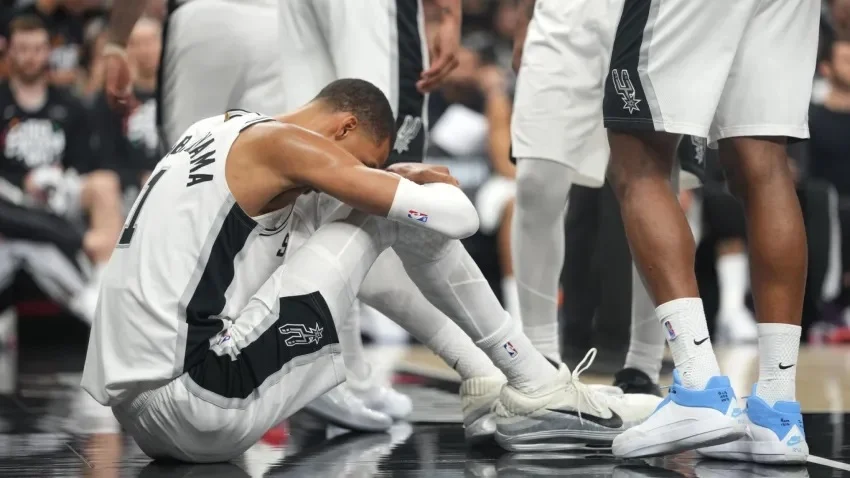 Portland aprovecha lesión de Wembanyama y remontan contra Spurs