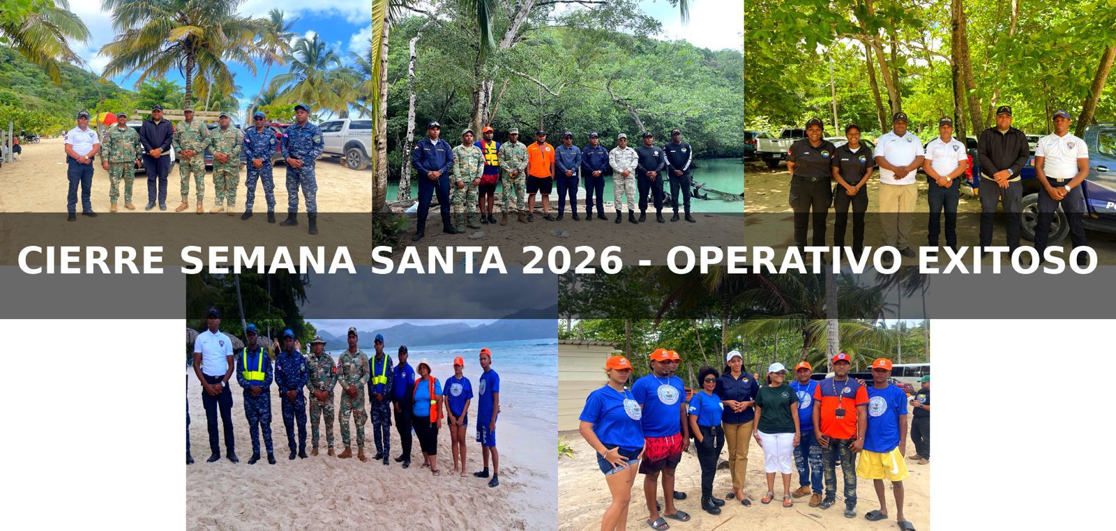 Las Galeras concluye con éxito el Operativo Semana