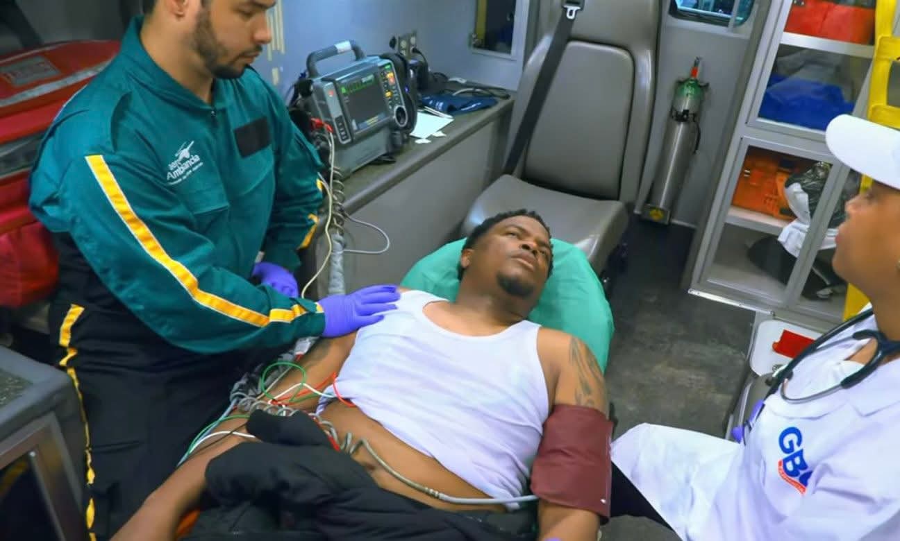 Liguita se recupera tras impactante salto