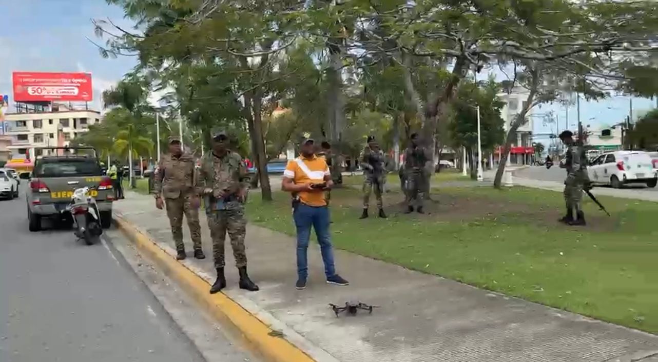 Refuerzan con amplio contingente militar la seguridad