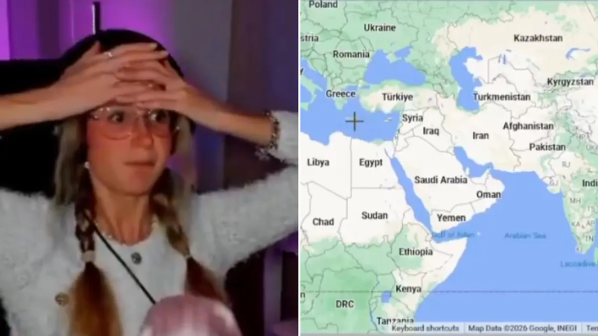 Es alemana, intentó ubicar Argentina en un mapa y cometió un insólito error: qué lugar señaló